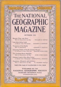 national geographic-OCT 1938-AUGUSTUS-EMPEROR AND ARCHITECT. - Picture 1 of 2