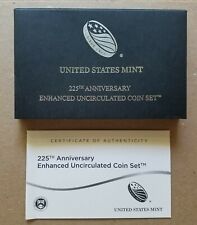 2017 S Us Mint 225th Anniversary Enhanced Uncirculated 10 Coin Set Ogp
