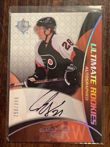 2008/09 Ultimate Collection Hockey Claude Giroux Ultimate Rookies Auto /100