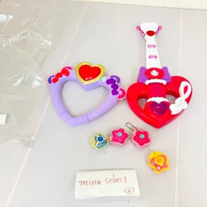 Glitter Force Hug! PreCure Melody Tamburin Twin Love Gitarrenset Pretty Cure JP - Bild 1 von 24