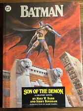 1987 Batman Son of the Demon Hardcover….Signed By Jerry Bingham