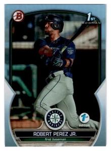 2023 Bowman 1st Edition #BPPF-124 Robert Perez Jr. Sky Blue Foil - Picture 1 of 2
