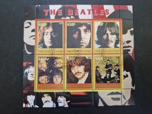 Congo, 2007, The Beatles, Pop Band, CTO Used M/S Sheet #M2293 - Picture 1 of 1
