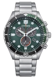 Reloj Hombre Citizen Of Collection Chrono AT2561-81X Eco Drive-Acero-10 Bar - Imagen 1 de 5