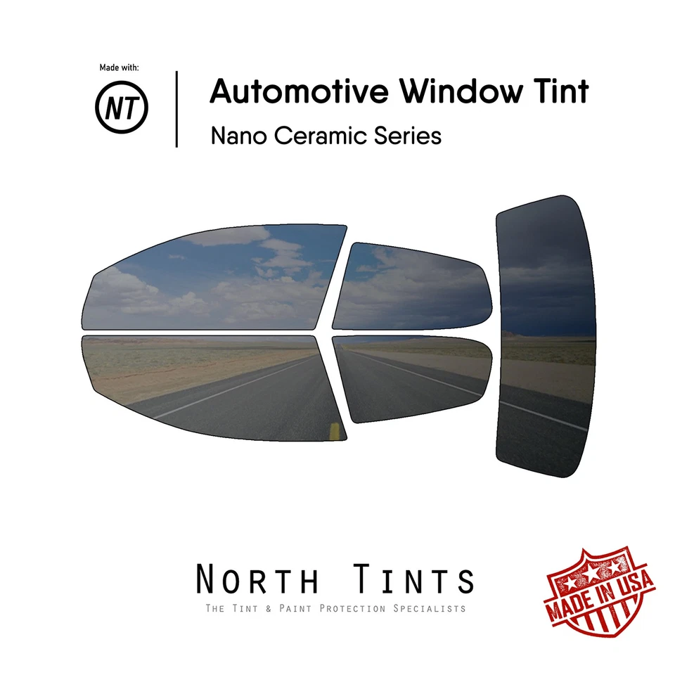 Película de tinte de ventana precortada nano cerámica para Volkswagen Rabbit 2006-2009 2 puertas Foto 1 de 4