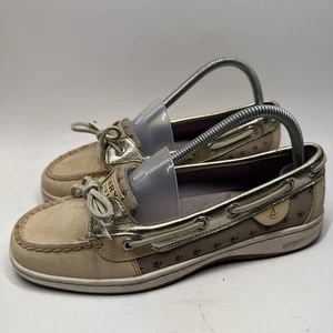 Sperry Top-Sider Angelfish Damen-Bootsschuh Größe 8,5 M gold-metallic 926851 - Bild 1 von 7