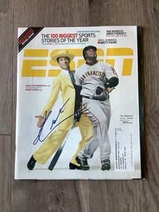 Rare 2007 ESPN Magazine SIGNED Dancing With The Stars Winner Helio Castroneves - Picture 1 of 3
