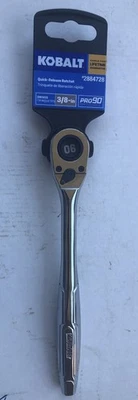 KOBALT 3/8 Inch Drive PRO 90 Quick Release Ratchet No. 2884728 - Image 1 of 2