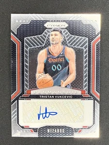 Panini Prizm 2024-25 - Tristan Vukcevic Penmanship Base Auto #PNM-TVC - Imagen 1 de 2