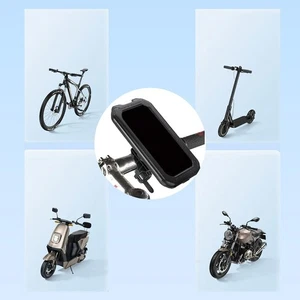 Waterproof Phone Holder for Motorcycles Compatible with Charging Cables - Picture 1 of 7