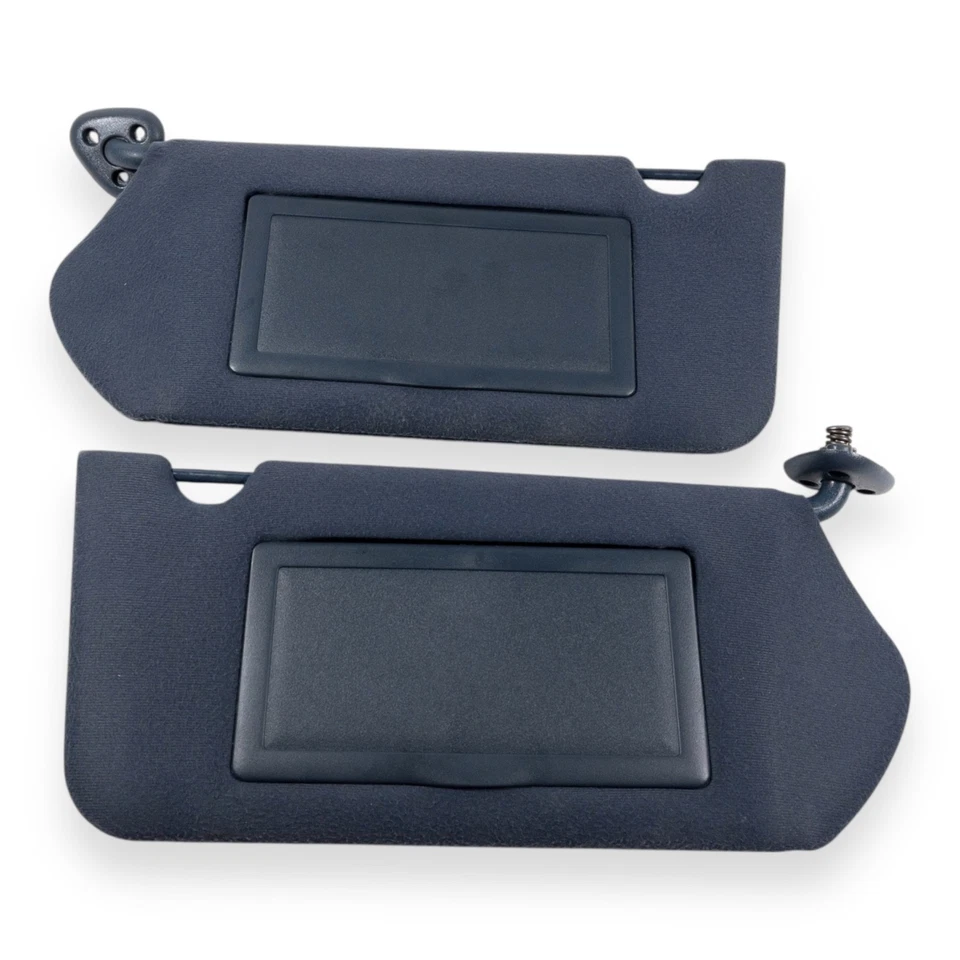 2000-2005 Chevy Impala & Monte Carlo Driver & Passenger Side Sun Visor Pair Blue - Image 1 of 4