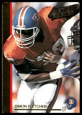 1992 Action Packed #70 Simon Fletcher Denver Broncos - Image 1 of 2