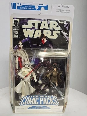 2008 Hasbro Star Wars Comic Packs *DARTH VADER*PRINCESS LEIA* Infinities-ROTJ - Image 1 of 4