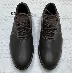 Etonic Herren Golfschuhe braun schwarz Soft Tech Größe 14M Cleated Power Pod - Bild 1 von 9