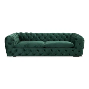 Sofa Chester Pluto in Stoff Amsterdam dunkelgrün - Bild 1 von 7