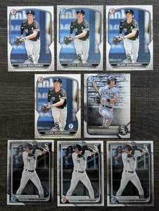 Lote de 8 2022 Bowman Cromo Béisbol COLSON MONTGOMERY 1ª Bowman RC 1ª Edición - Imagen 1 de 4