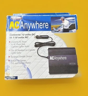 Inversor de CA a CA Belkin Anywhere F5C400 para automóvil/barco/cualquier lugar  Foto 1 de 3