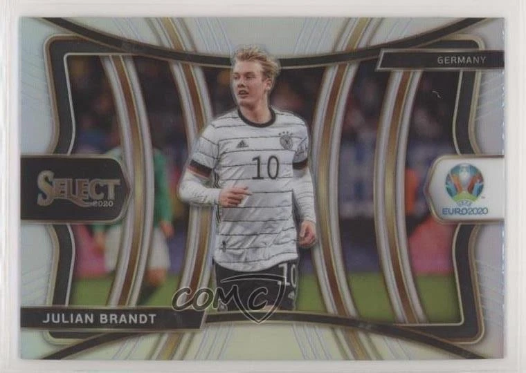 2020 Panini Select UEFA Euro Preview Mezzanine Silver Prizm Julian Brandt #170 - Image 1 of 2