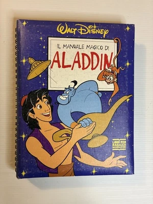 Il manuale magico di Aladdin Walt Disney Libri per ragazzi Mondadori Ottime - Immagine 1 di 4