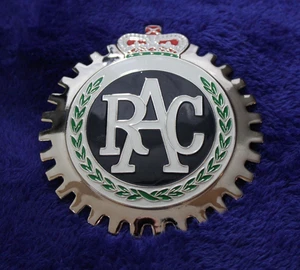 Royal Automobile Club R A C Grille Badge Topper Sign Bumper Accessory - Picture 1 of 6