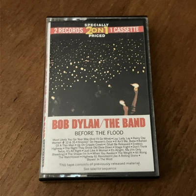 BEFORE THE FLOOD Cassette Tape Rock Folk BOB DYLAN THE BAND LIKE A ROLLING STONE - Image 1 of 3