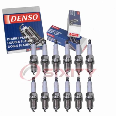 12 pc Denso Platinum Long Life Spark Plugs for 2003-2004 Mercedes-Benz E320 qb - Image 1 of 4
