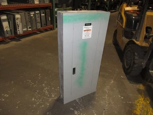 GE Main Lug Breaker Panel AQF3421MT 125A Max 208Y/120 3Ph 4W 42-Slot Used - Picture 1 of 8