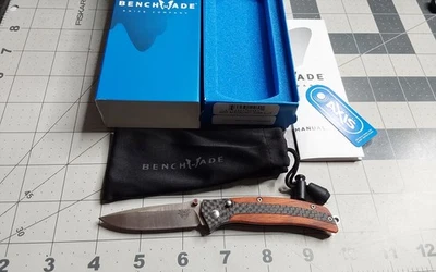 g Benchmade Boxed 482 Megumi Nak-Lok 210/1000 1st Production Folding Blade Knife - Image 1 of 4