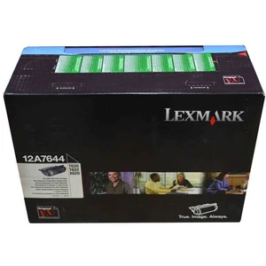Cartuccia toner nero Lexmark - 30000 pagine (12A7644) NUOVA VECCHIA MAGAZZINO VENDITA FINALE - Foto 1 di 1