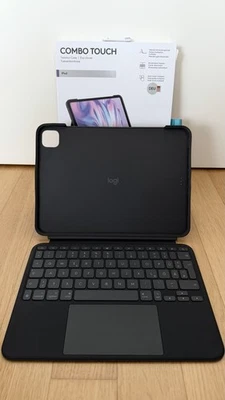 LOGITECH Combo Touch iPad Pro 11 Zoll (M4 M5)?Tastatur-Case Graphite OVP - Bild 1 von 4
