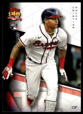2021 Topps Archives #287 Cristian Pache 2091 Style   Atlanta Braves - Image 1 of 2