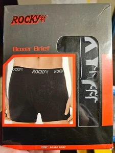 ROCKY Men's Boxer Briefs 4-Way High Performance Pouch Underwear 2-Pack, Tagless - Picture 1 of 3