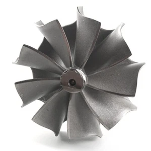 Rueda de turbina de 9 palas para Porsche BorgWarner KKK K26 alto flujo 58,8/67,2 mm - Imagen 1 de 6