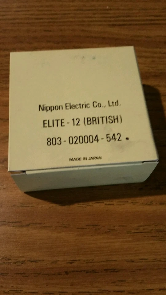 NOS genuine Nec print thimble for NEC impact printers. Font Elite 12 british - Image 1 of 1