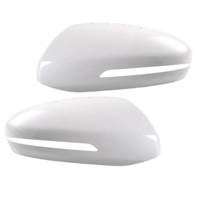 Tapas de cubierta de espejo blancas aptas para Kia Optima K5 2011 2012 2013 2014 2015 Foto 1 de 4