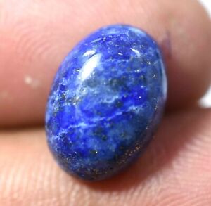 6.95 Ct Natural Blue Lapis Lazuli Top Quality Cabochon Gemstone ! 
