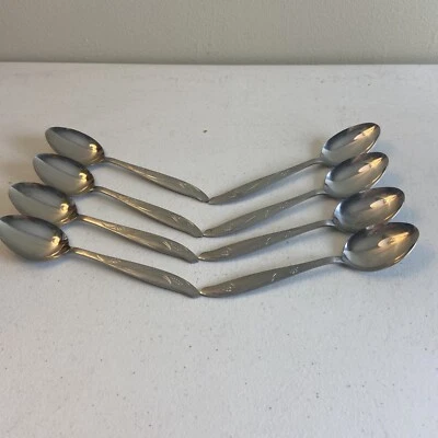 Cubiertos de acero inoxidable Silhouette de 8 piezas Japón MCM cucharaditas Foto 1 de 4
