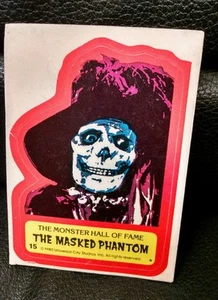 Pegatina fantasma enmascarada del Salón de la Fama Topps, #15, 1980 UCS - Imagen 1 de 2