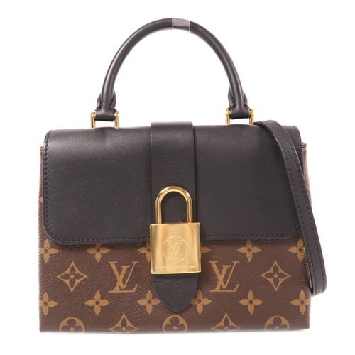 LOUIS VUITTON（LV） Borsa a tracolla Louis Vuitton LV GHW Locky BB 2 vie M44141 monogramma marrone nero