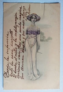 Baron Roman Romanovich Rozen - Poema manuscrito - Postcard Signed (1905) - Imagen 1 de 3