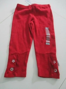 NWT Naartjie ESS 2 *2 Rib Leggings with Netting Very Cherry 18-24 MOS - Picture 1 of 4
