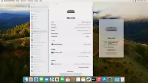 Apple Mac Mini 2018, 6-Core i7 3.2 GHz, 32 GB RAM, 512 GB PCIe SSD macOS Sonoma - Bild 1 von 3