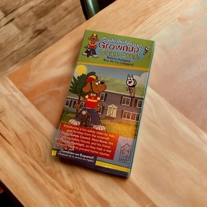 CODE RED ROVER GROWN UP COME OVER VHS Kids Home Safety Video Rangers Dangers - Picture 1 of 1