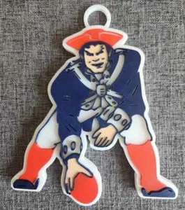 New England Patriots Retro Logo Pendant Necklace – NFL Football Fan Jewelry Gift - Picture 1 of 2