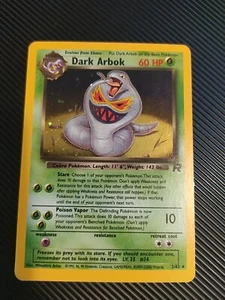 Dark Arbok 2/82 Team Rocket WOTC Vintage Holo Rare Pokemon Card NM/LP - Picture 1 of 2