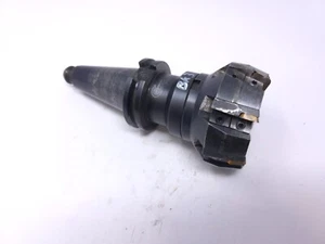 Command CAT 40 1" Face Mill Holder w/ 3" Carbide Insert Face Mill C4S4-1000 BK3 - Picture 1 of 7