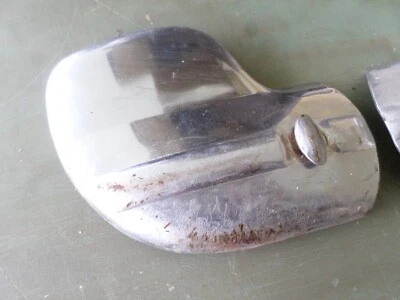 1930's 1941 FOMoCo Chevy Ford Pontiac Dodge Bumper Guard Wing Ends Grill Grave Foto 1 de 4