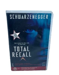 Total Recall (1990) RCA Home Video VHS R18+ Uncut Version - Big Box Ex Rental - Picture 1 of 5