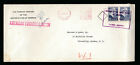 EGYPT 1947 DIPLOMATIC TURKISH STAMPS + PRINTED ENV USA FOREIGN SERVICE +GB METER