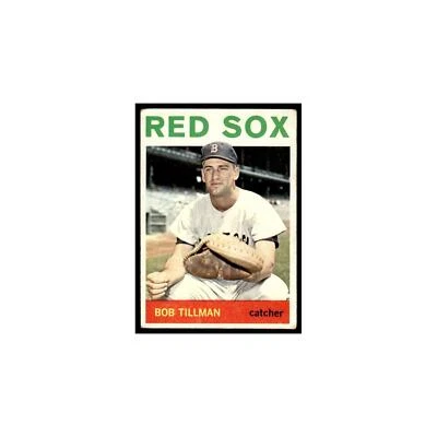 1964 Topps Baseball Card Bob Tillman Red Sox #112 - Image 1 of 3